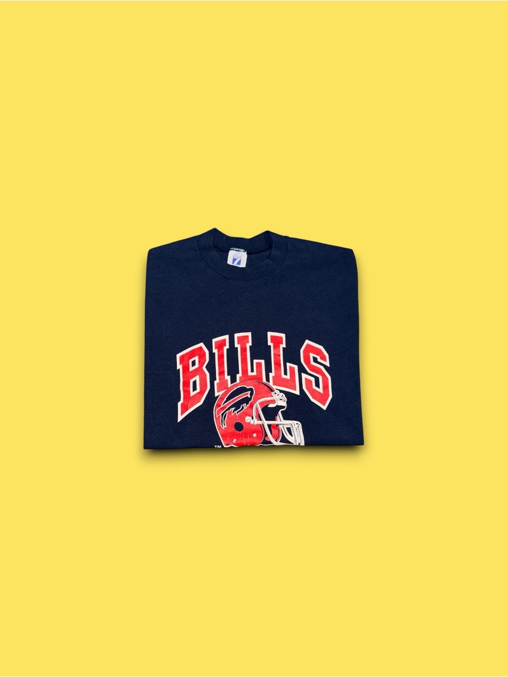 Vintage Buffalo Bills NFL Logo 7 single stitch t-shirt navy men’s XL